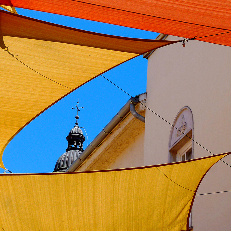 Lonas de vela impermeables para toldo de sombra