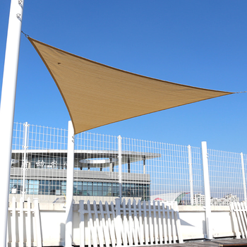 Vela de sombra con toldo triangular parasol
